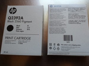 HP 2560 Ink cartridge