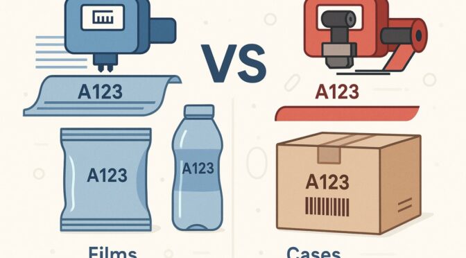 TIJ vs Thermal Transfer Ribbon for Product Coding: A Practical Guide for Films, Pouches, and Cases